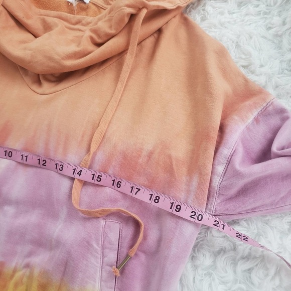 Young Fabulous & Broke Tie Dye Piper Cowl Neck Sweater size medium - Picture 6 of 14